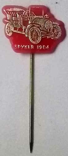 NOS 1904 SPYKER ADVERTISING STICK PIN EXCELLENT CONDITION #A118