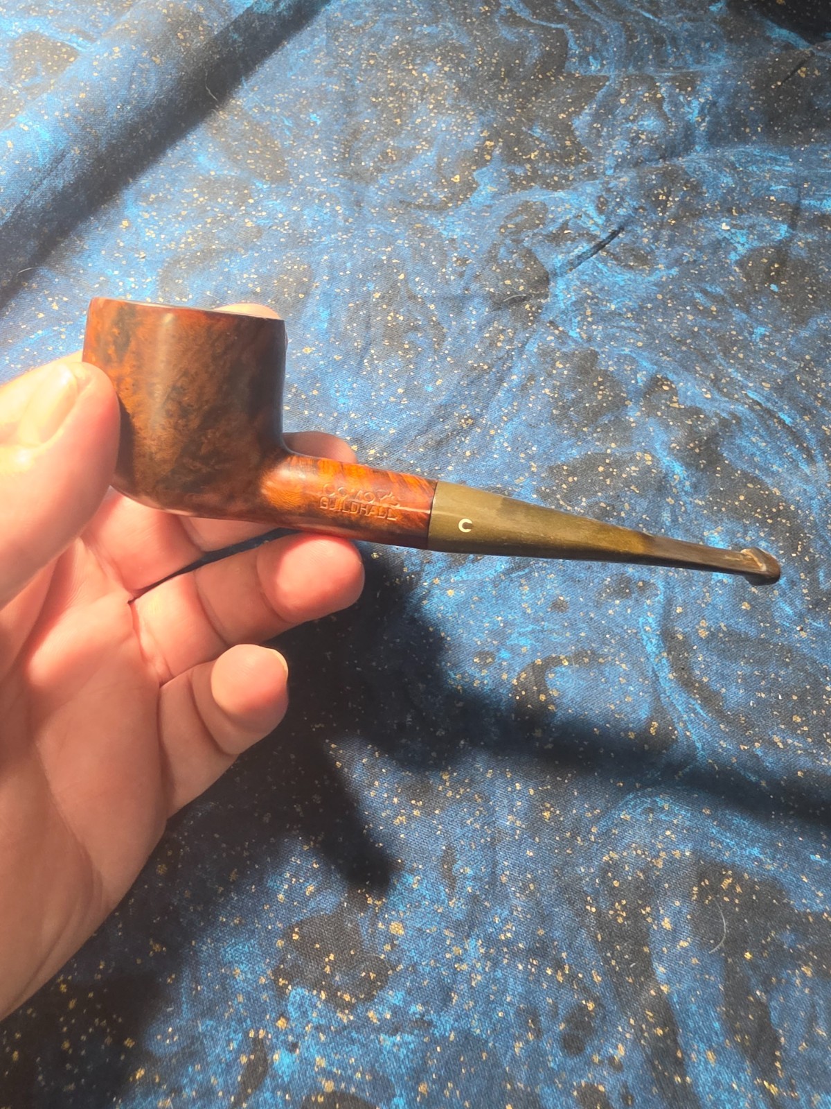 Vintage Comoy\'s Guildhall 126 Billiard Smooth Estate Pipe