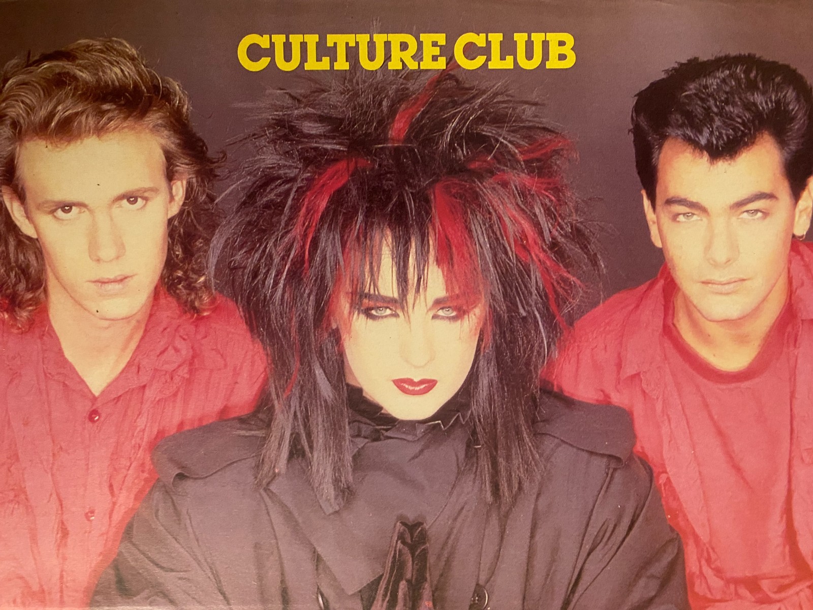 Culture Club, Boy George, Full Page Vintage Pinup