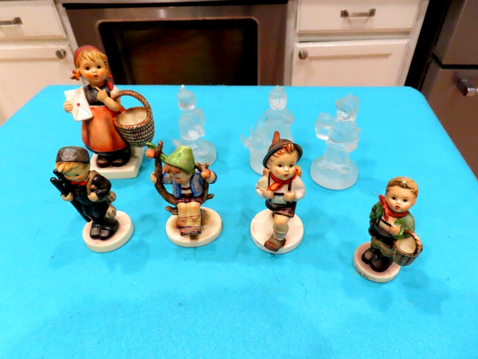 Collection of Various Hummel Figurines Germany Crystal L6.24