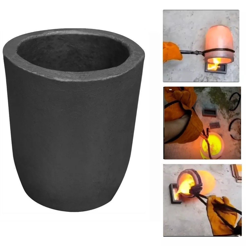 LSMIITTH 16KG Foundry crucibles Furnace Casting Tool
