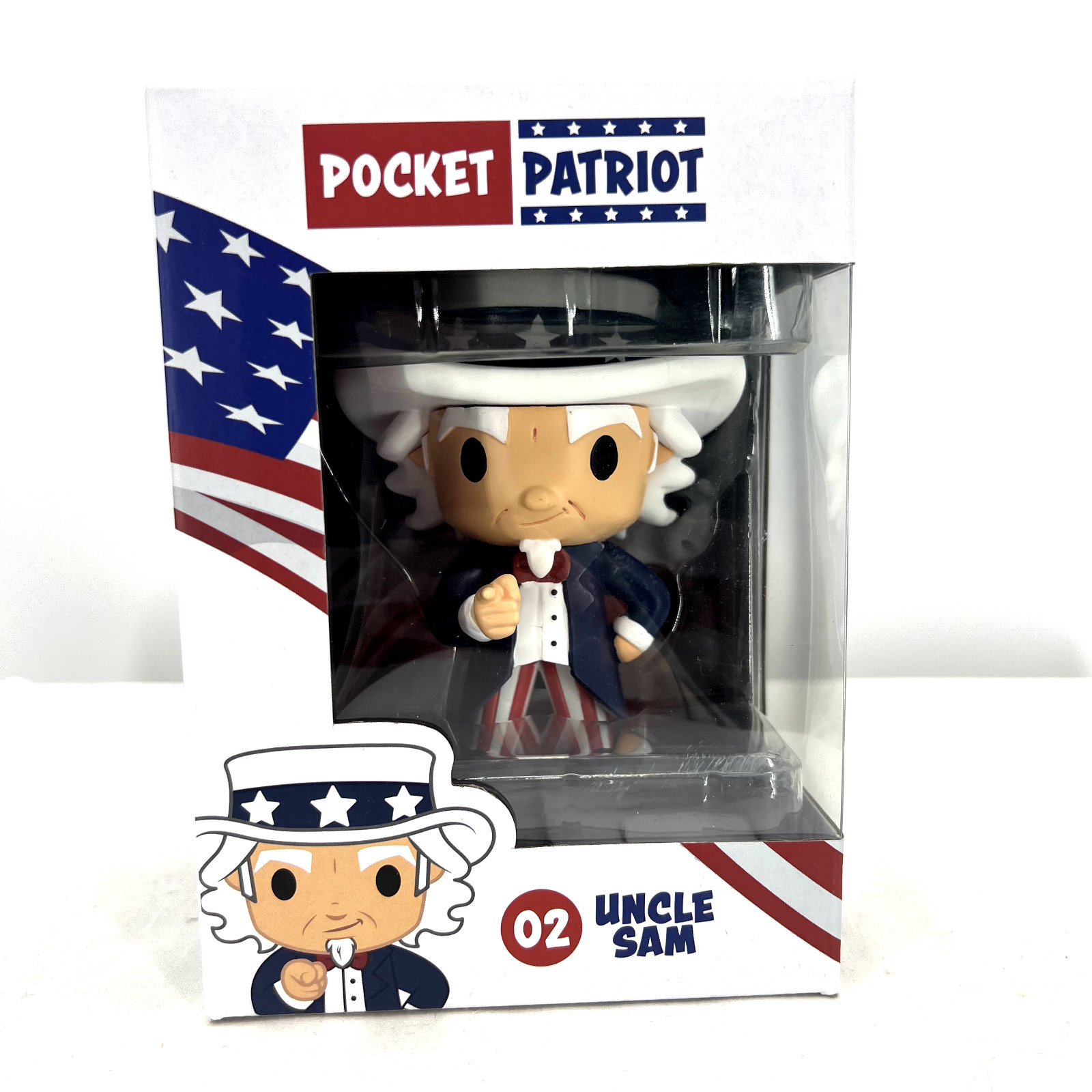 NEW Pocket Patriot Uncle Sam Figurine Collectible Number 2