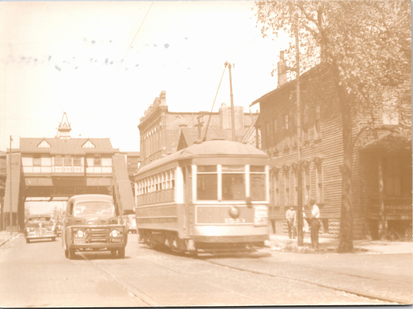 Chicago PCC Streetcar c1949 Edward Frank Jr. Later Photo Print 6