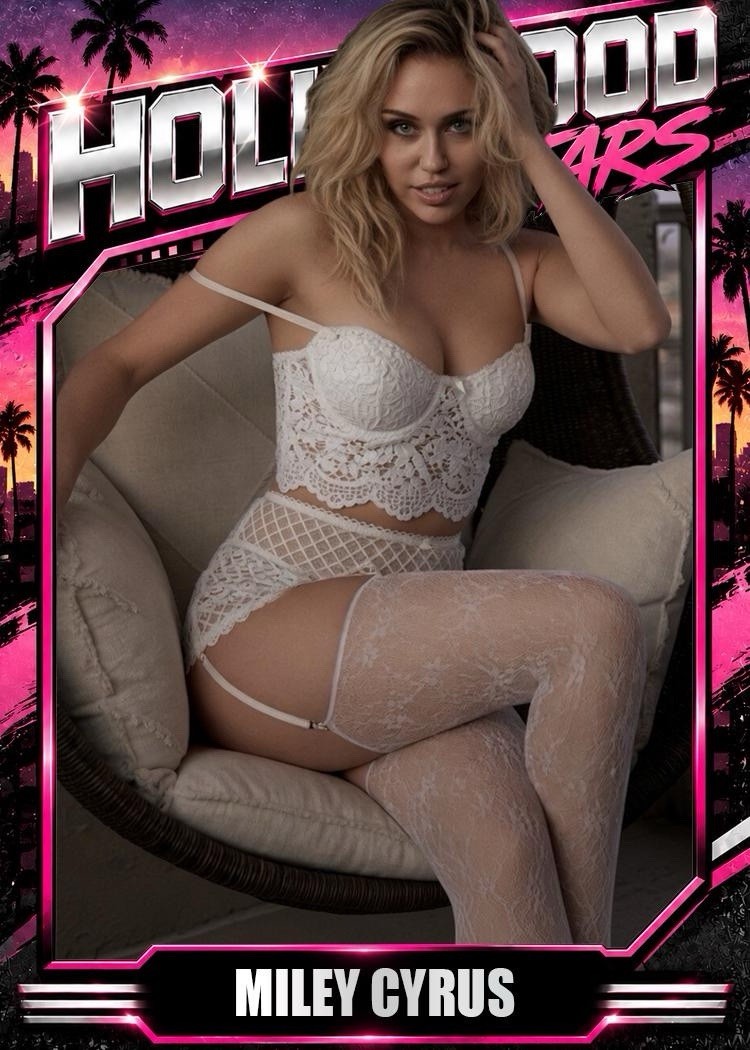 Miley Cyrus Card Limited SP Card 001
