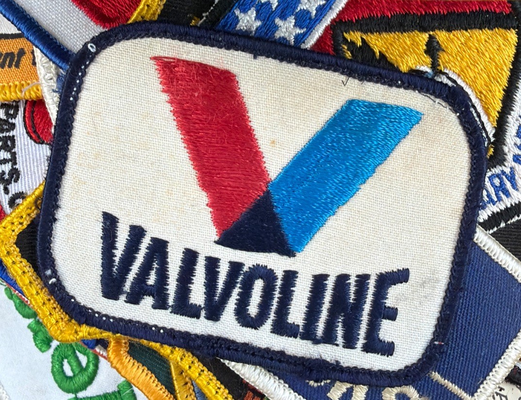 Vintage Embroidered Patch Valvoline