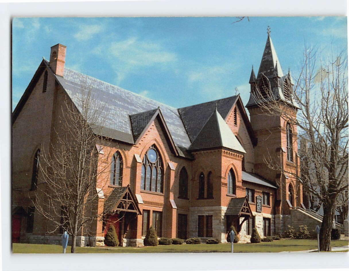 Postcard St. Pauls United Church of Christ Somerset Pennsylvania USA