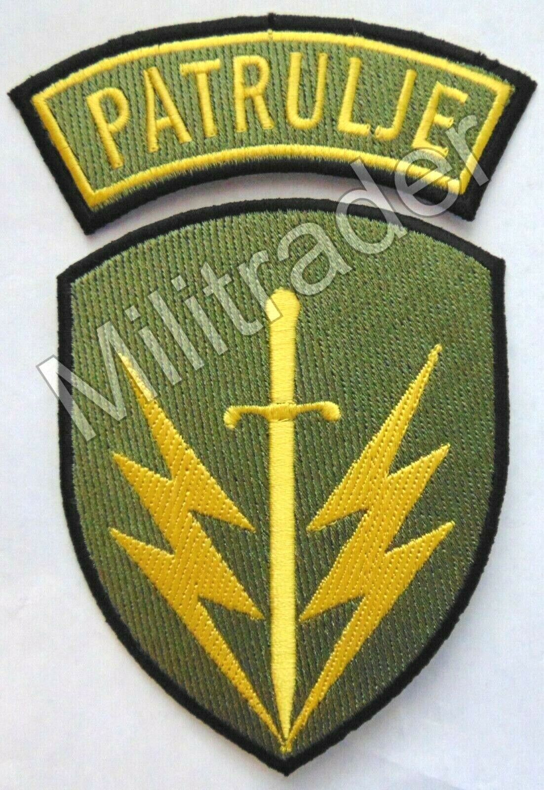 Denmark Danish Army Operational Command Patch (Officer Circa 1989) 