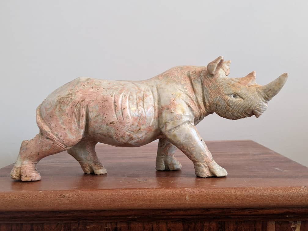 Amazing Shona Sculpture Rhino Wow