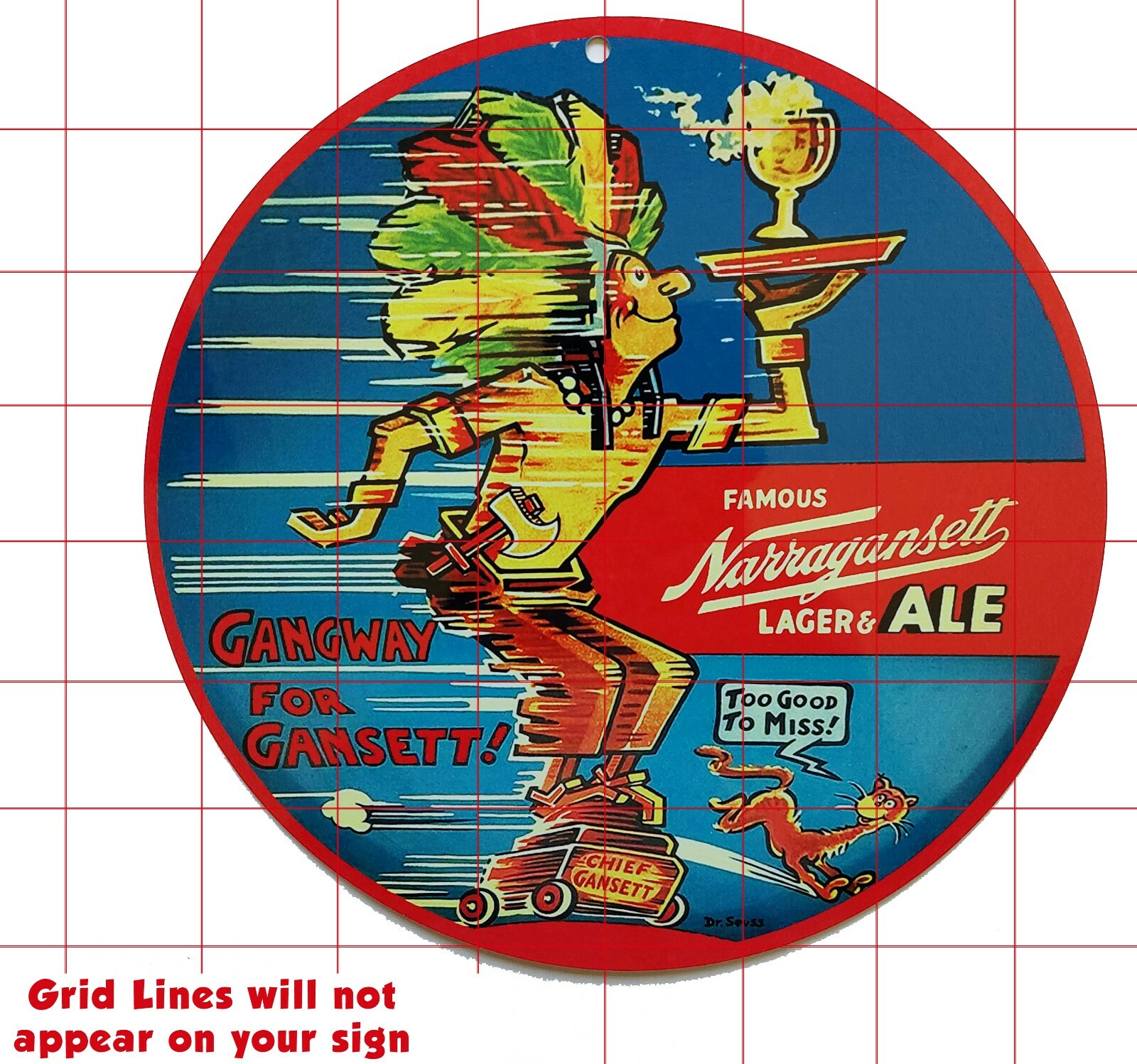 NARRAGANSETT LAGER & ALE 8\