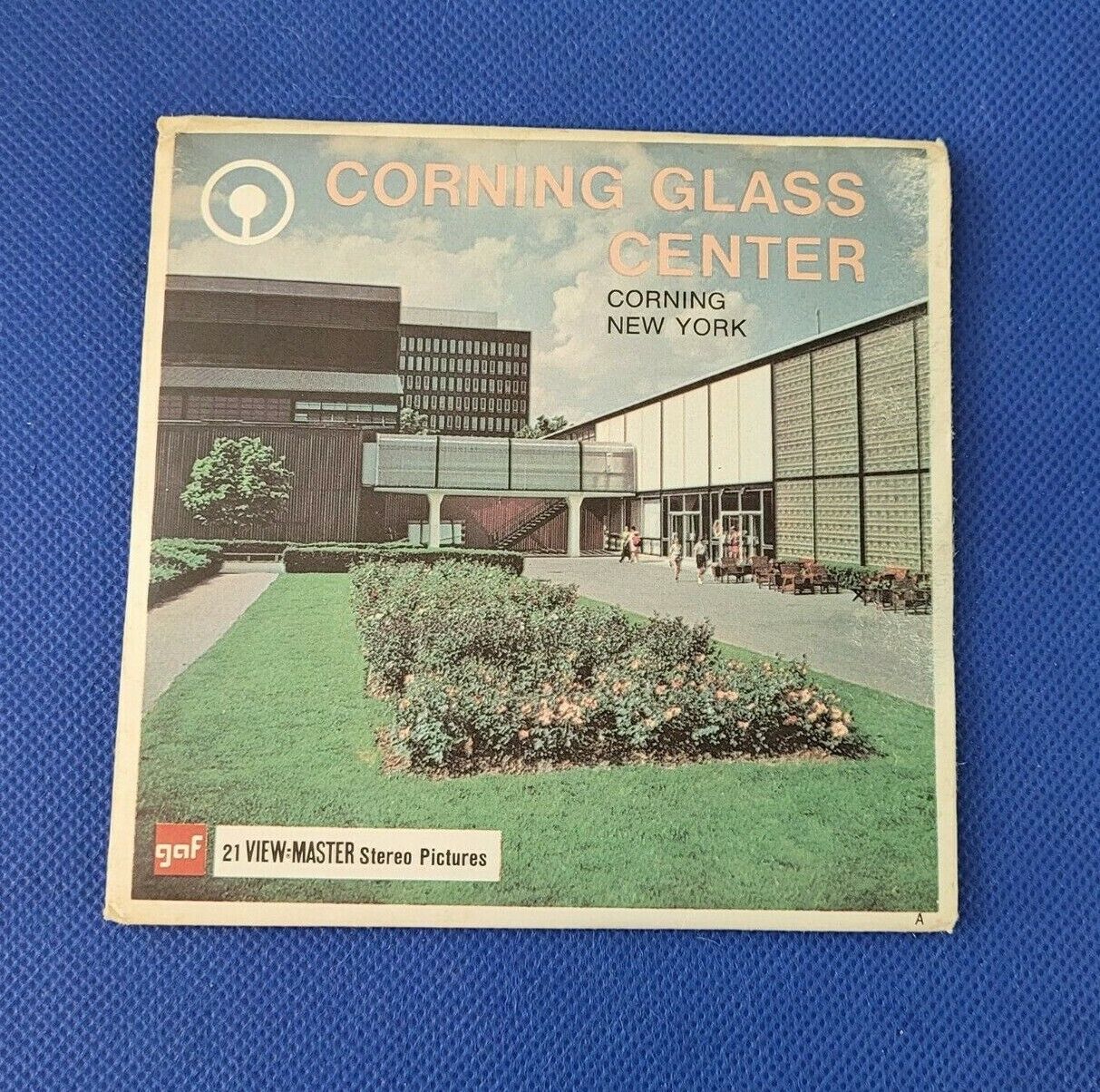 Vintage Gaf A666 Corning Glass Center Corning New York view-master Reels Packet