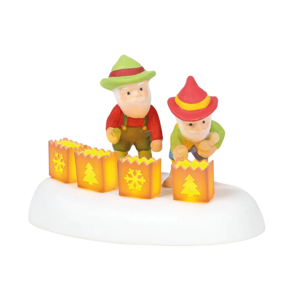 Dept 56 Lit FOR A LUMINOUS CHRISTMAS 6005442 North Pole Village LED New D56