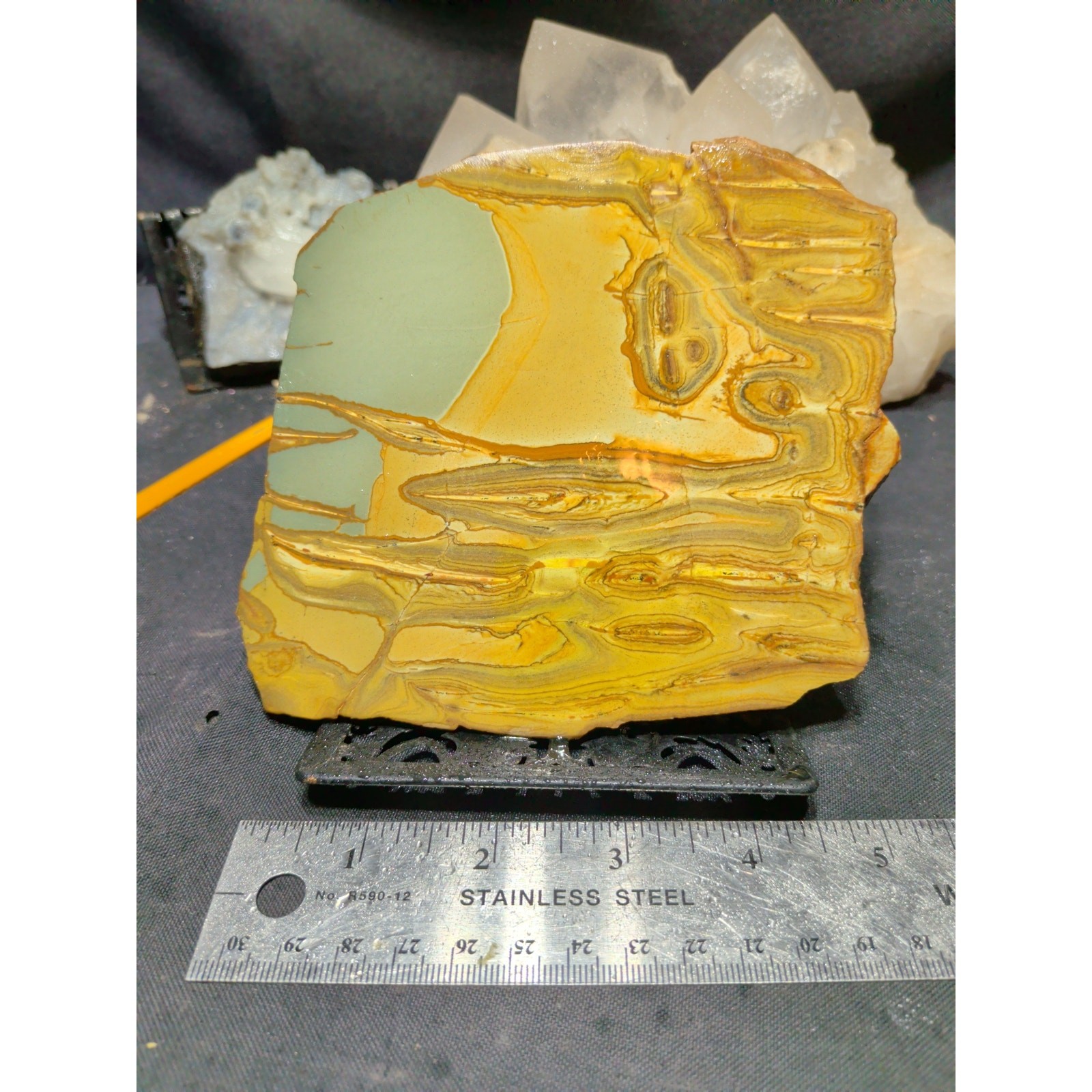 Picture Jasper Slab Specimen (9.4oz)