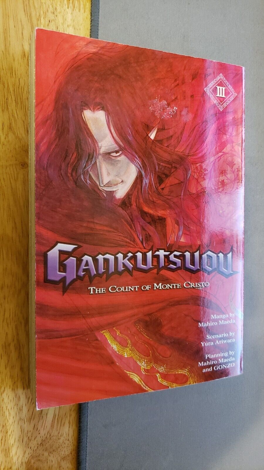 Gankutsuou The Counte of Monte Cristo Vol 3 Manga English Volume Maeda Ariwara