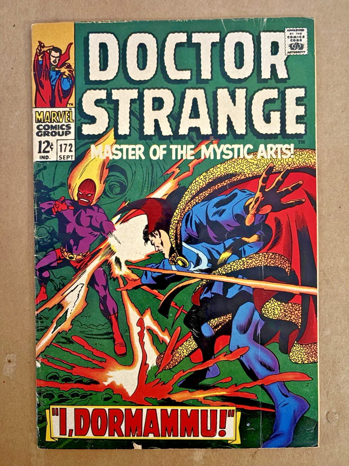 Doctor Strange #172 Sep 1968 Roy Thomas Gene Colan Silver Age Marvel VG (4.0) Doctor Strange #172 Sep 1968 Roy Thomas Gene Colan Silver Age Marvel VG (4.0)