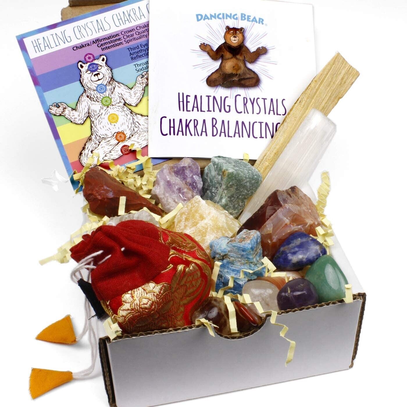 Chakra Stone Starter Set.  Hand-assembled with love in the USA