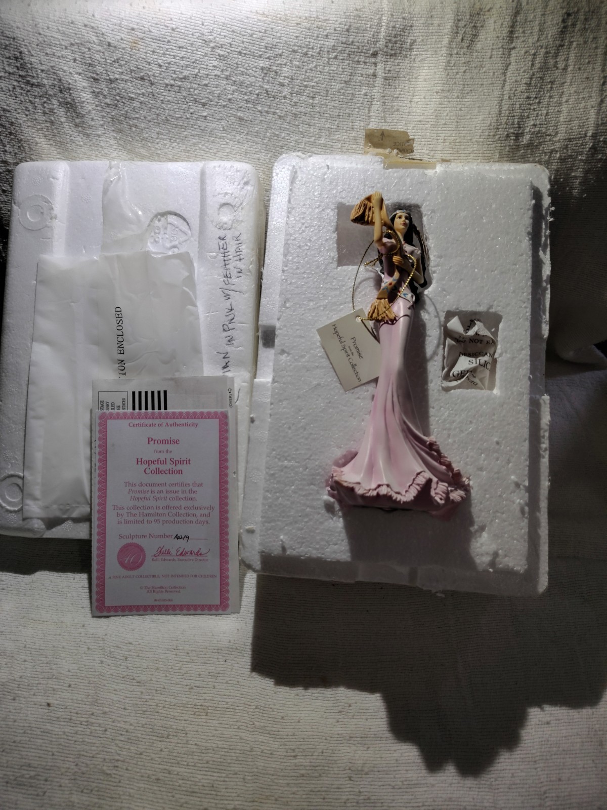 Hamilton Collection Promise From The Hopeful Spirit Collection A0219
