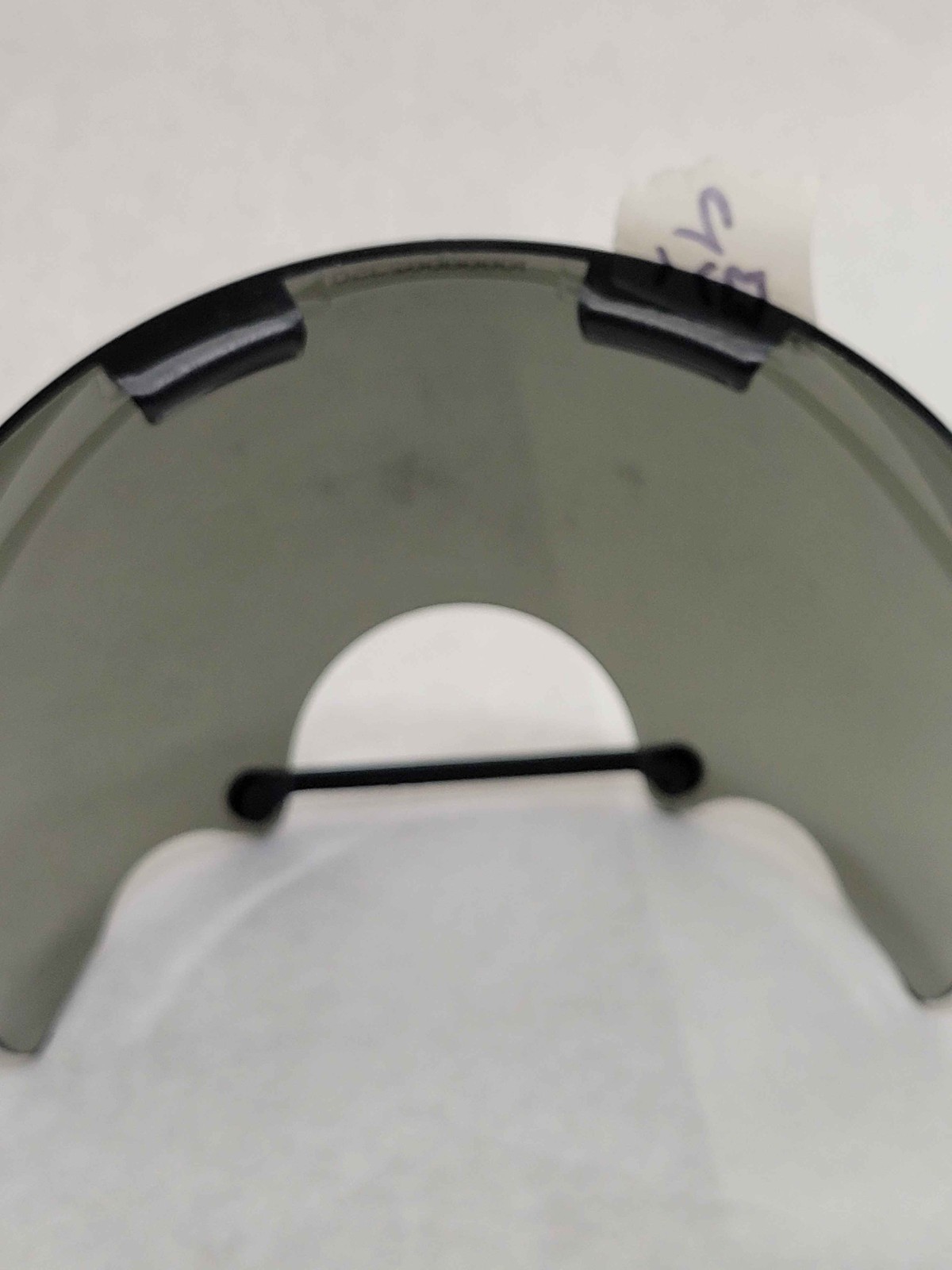 Used Tinted lens outserts for MSA Millennium and MCU-2P Gasmasks Visible Wear