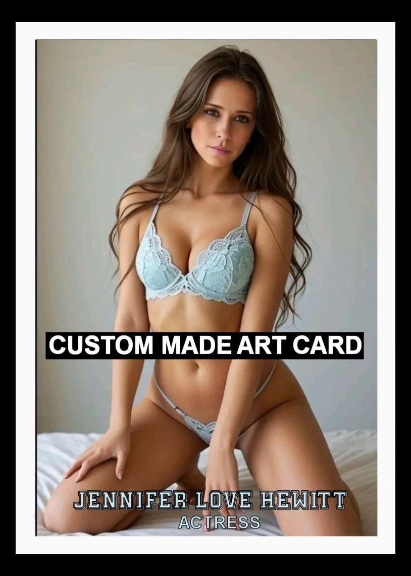 Jennifer Love Hewitt Actress  Art Card Sexy New
