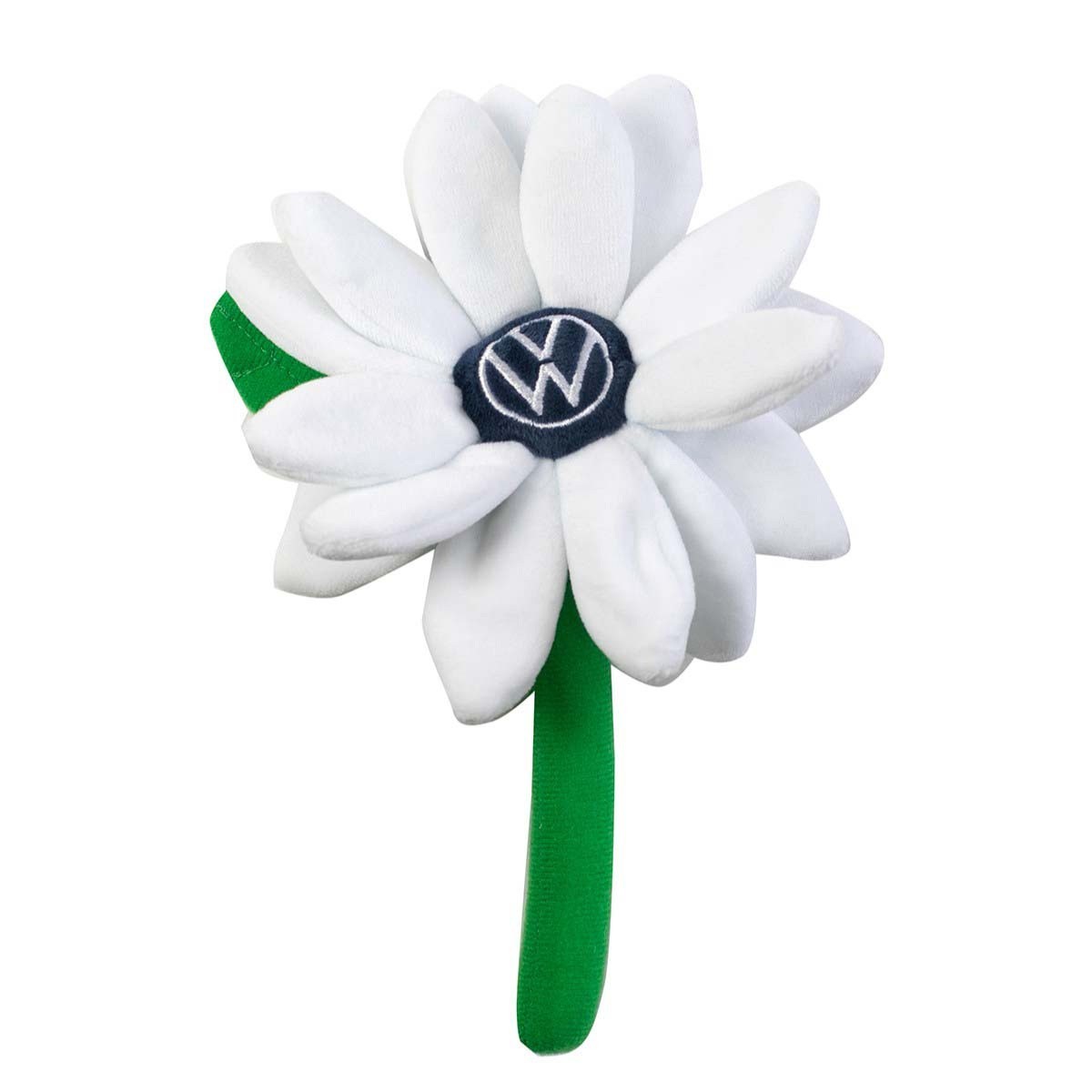 Volkswagen VW DriverGear White Daisy Flower Plush
