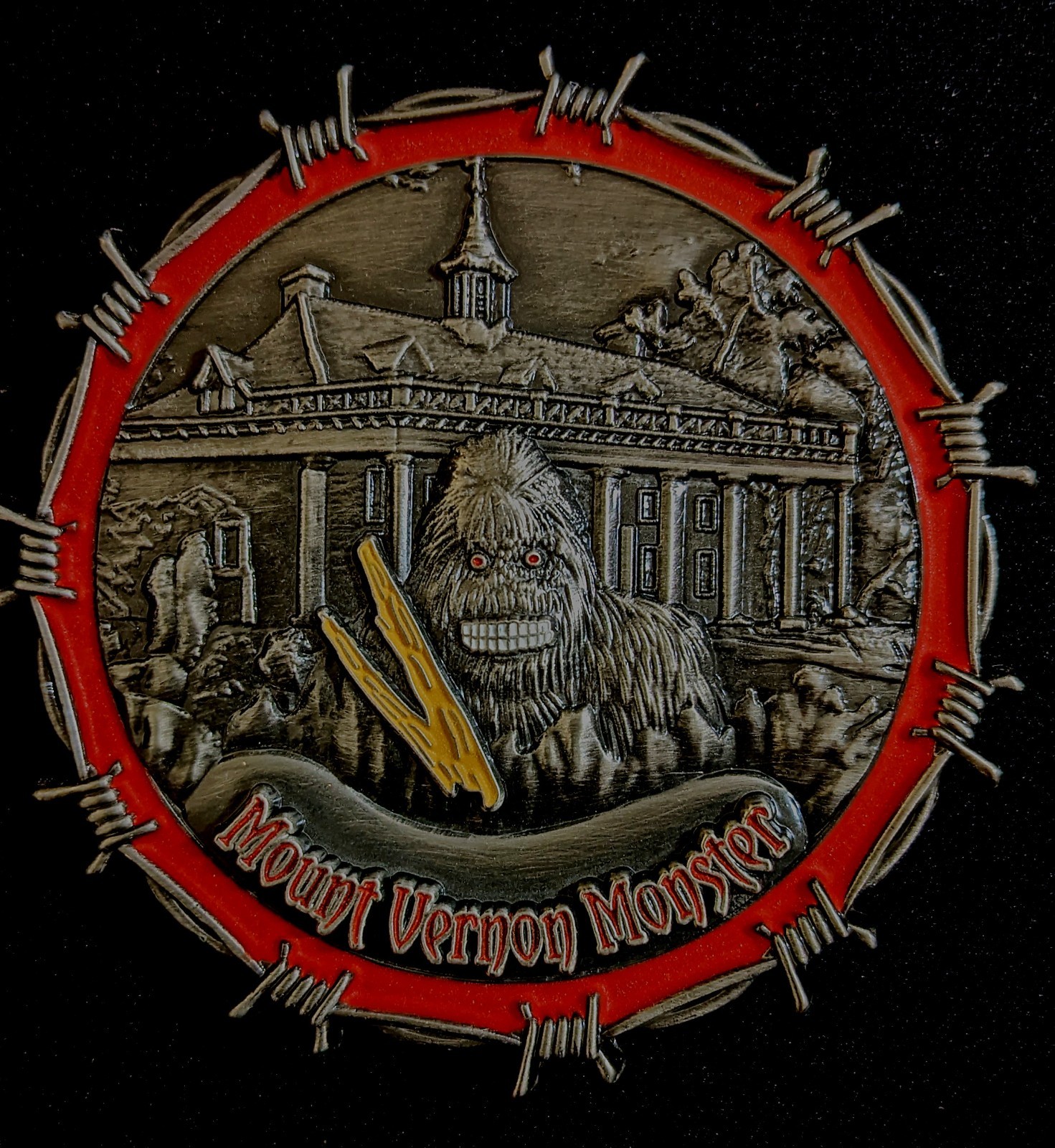 RARE You WON\'T BELIEVE This Bigfoot (Mount Vernon Monster) Coin GLOWS 2.5\