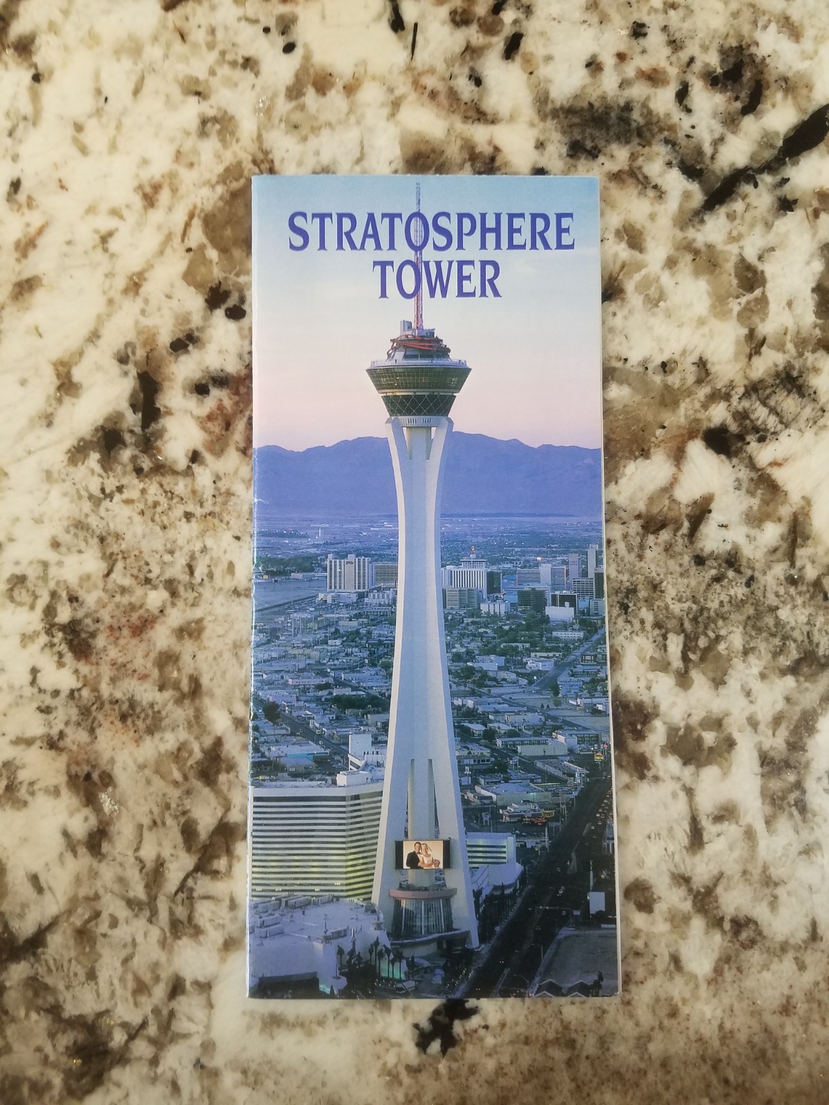 Vintage Stratosphere Las Vegas Brochure