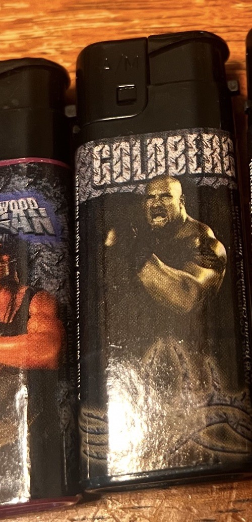 1999 Vintage WCW nWo Bill Goldberg Lighter New NO LIGHTER FLUID