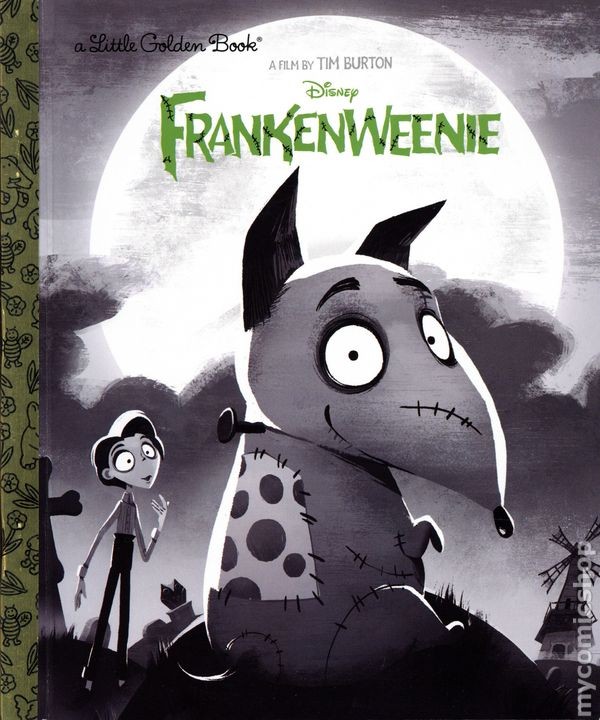 Disney Frankenweenie HC A Little Golden Book #1-1ST NM 2025 Stock Image