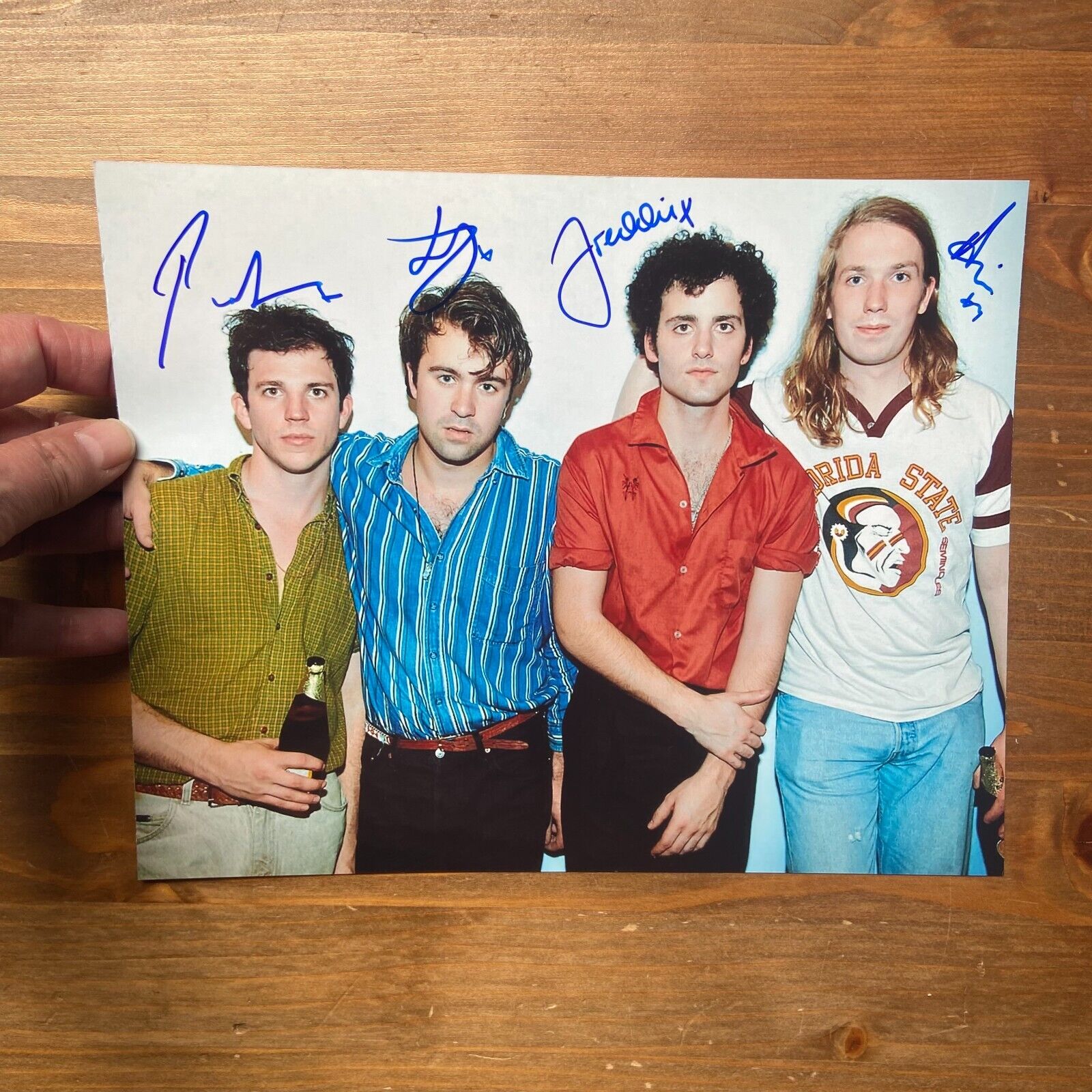 The Vaccines * HAND SIGNED AUTOGRAPH * 8 x 10 photo IP