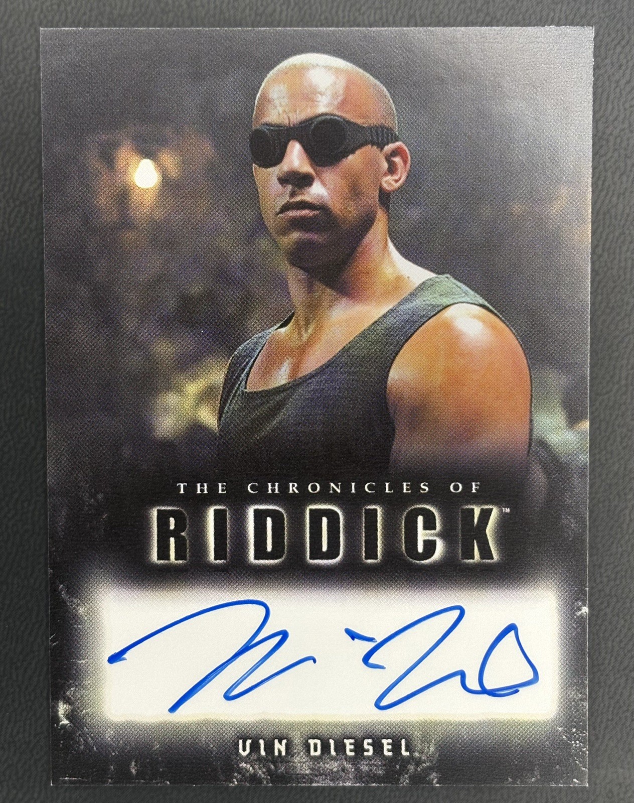 VIN DIESEL 2004 Rittenhouse Chronicles Of Riddick Autograph 