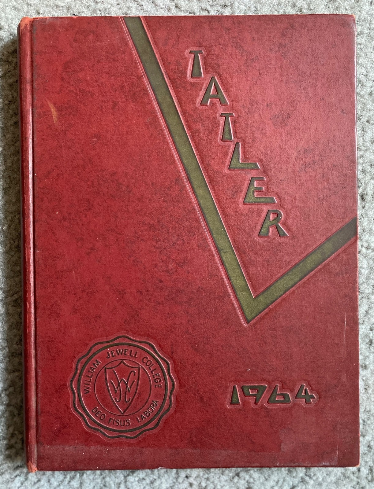 1964 Tatler Yearbook William Jewell College MCAU Football Champs Missouri