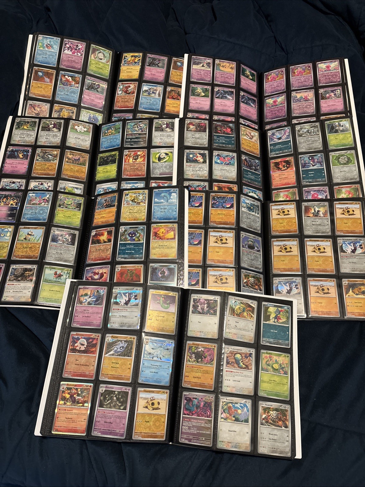 Massive Pokémon SV Holo/RH Car Lot (2,772 Cards)