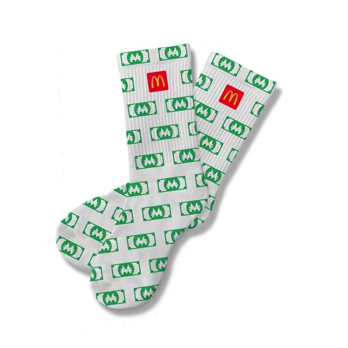 McDonald’s Monopoly Bucks Socks - NEW