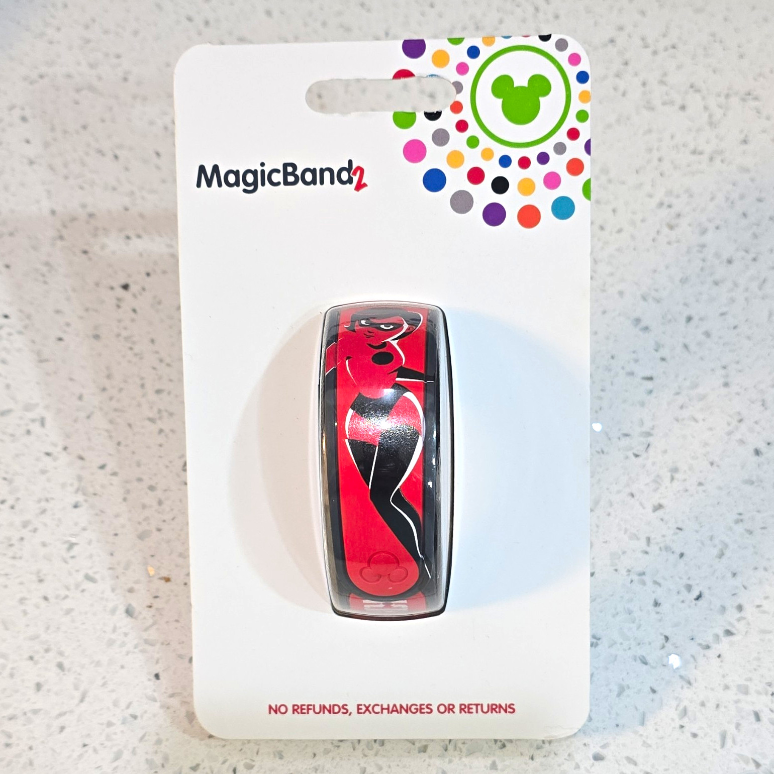 Disney MagicBand 2 Wristband - The Incredibles Character Theme Disney Franchise