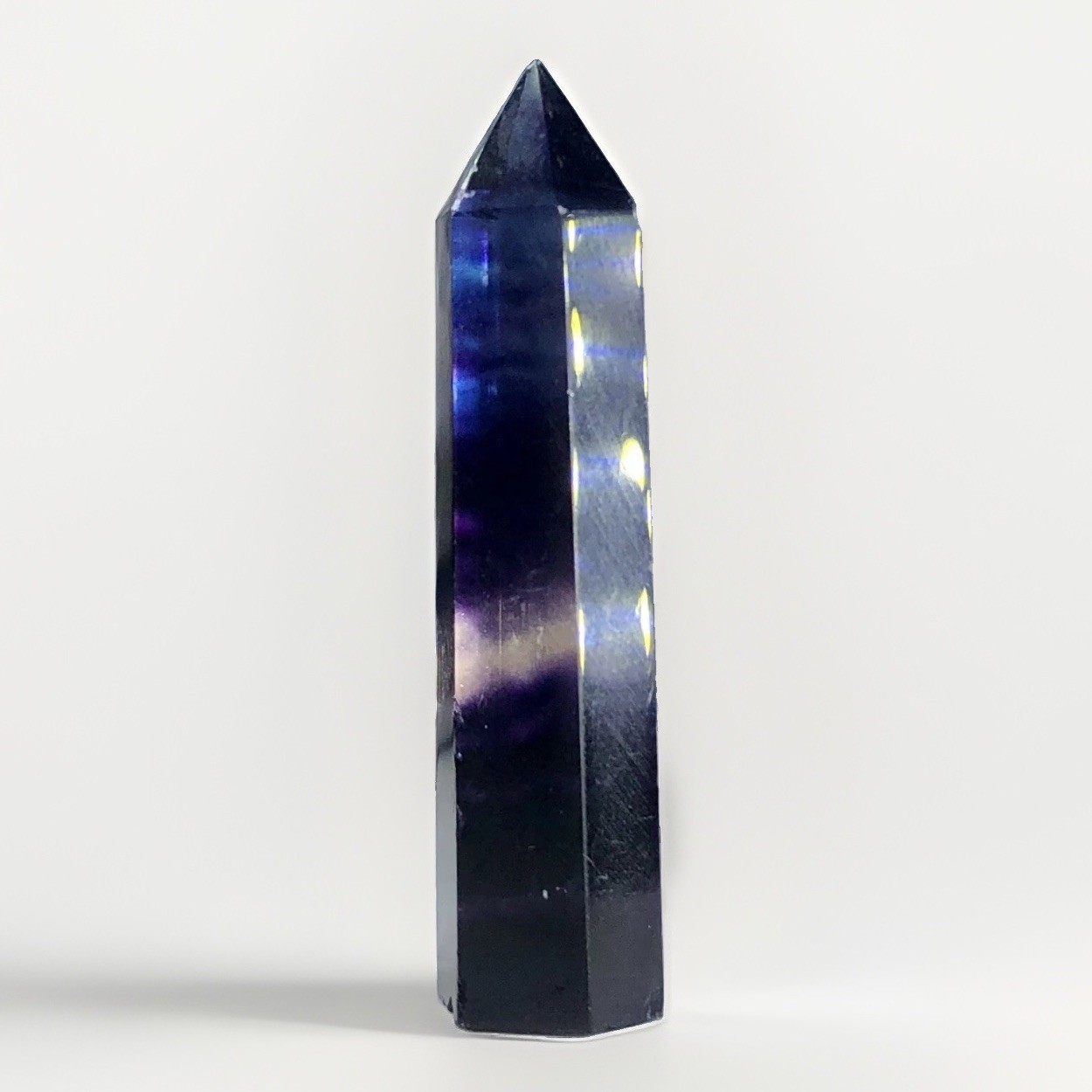 EXCEPTIONAL RARE BLUE GLASSY GEMY FLUORITE  CRYSTAL BRILLIANT GEMSTONE +freebies
