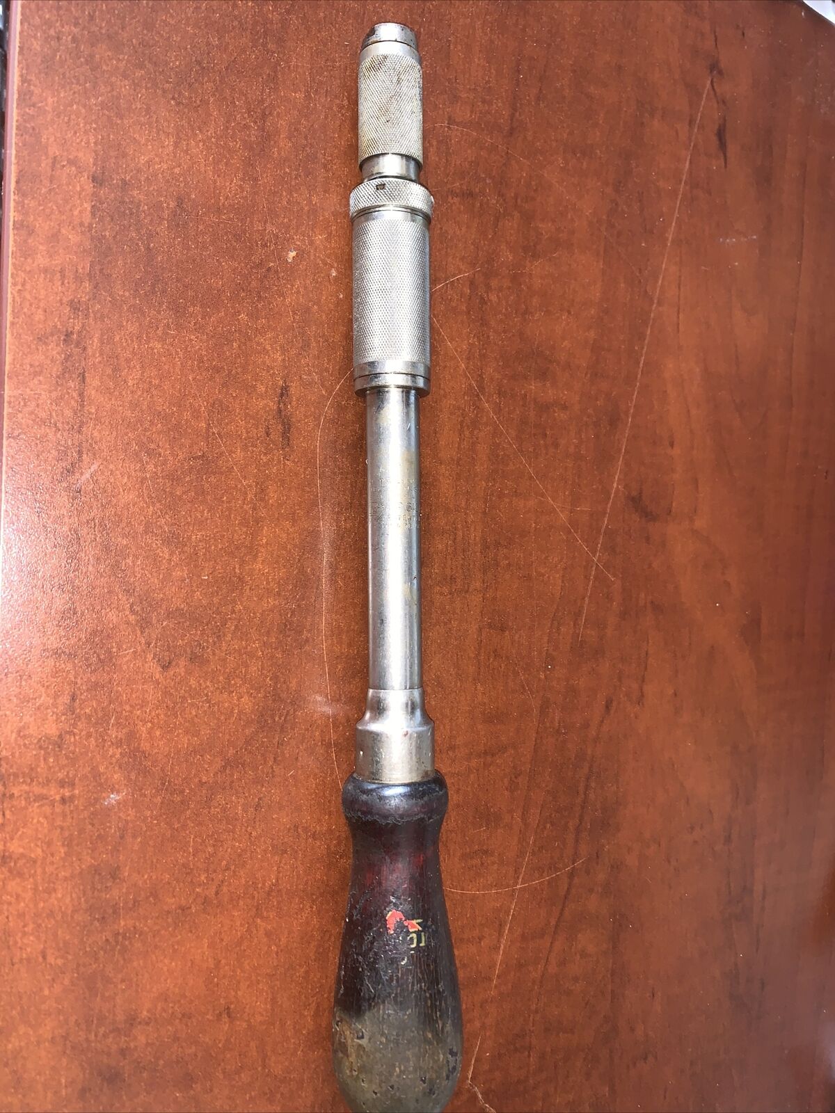 Vtg Millers Falls No. 610A Spiral Ratchet Screwdriver. Patented March 30 1926.