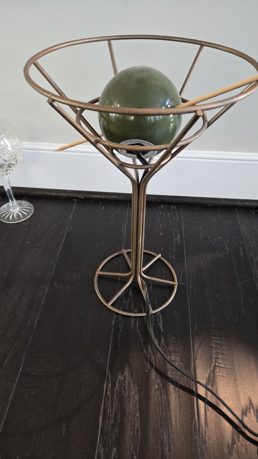 🔥Vintage 1993 David Krys Martini  Lamp – Postmodern Pop Art 🍸✨
