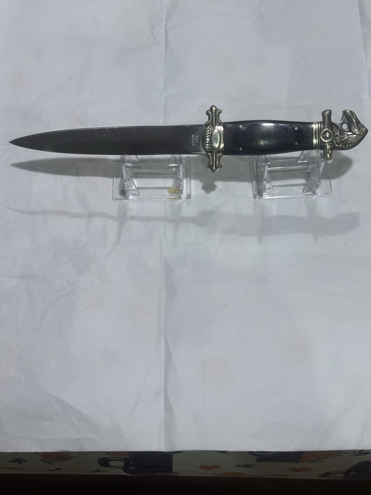 Vintage Will & Finch Horse Head 18 Century Style Fixed Blade Dirk NOS Vintage Will & Finch Horse Head 18 Century Style Fixed Blade Dirk NOS