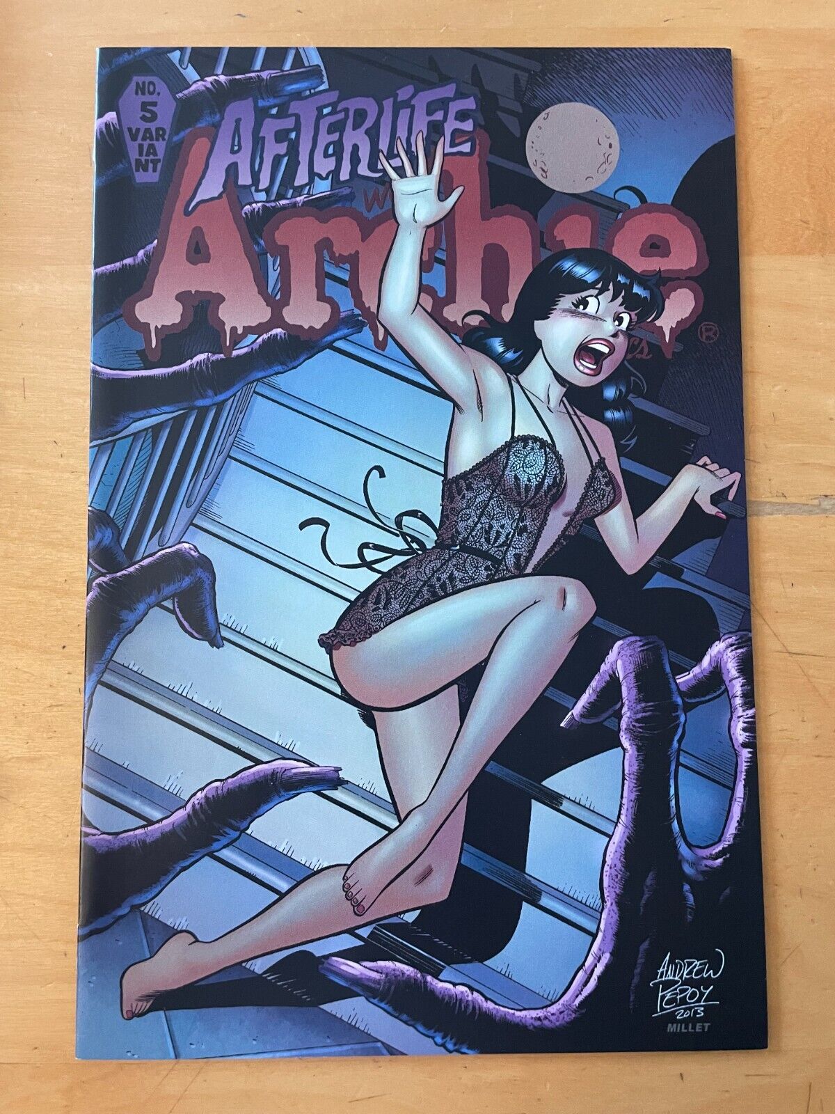 AFTERLIFE WITH ARCHIE #5 Pepoy and Francavilla Cover Avg Grade (9.4 - 9.6)