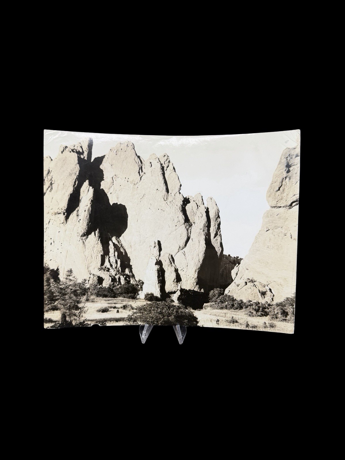 Orig H.L. Standley Photo Garden of the Gods Gateway Rocks CO Springs c1930s