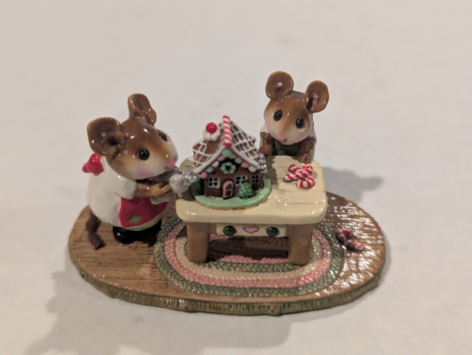 Wee Forest Folk M-227 Home Sweet Home (White Dress)