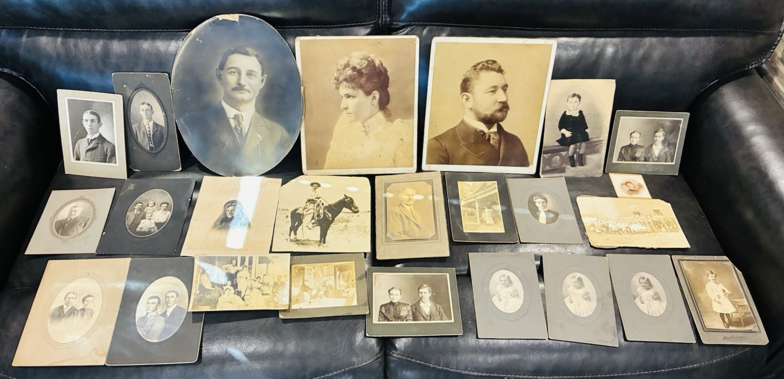1800’s Rose Harwood Taylor Trenton TN Cabinet Card Photo Lot Dr John Turner OLD