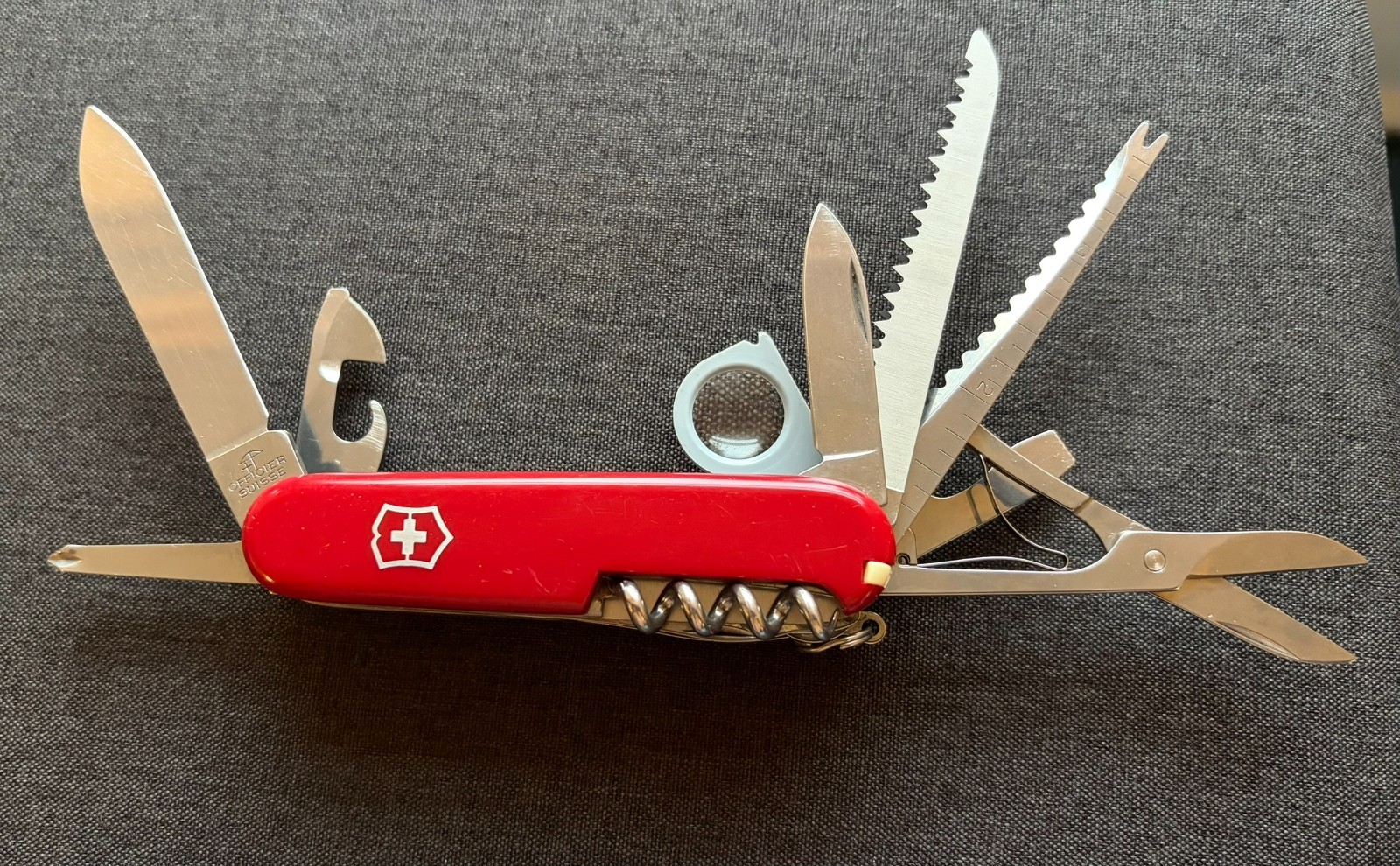 Victorinox Outdoorsman Swiss Army Knife Red 91mm