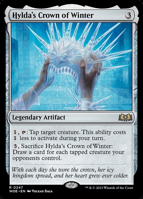 [MTG] Hylda's Crown of Winter (0247) (WOE) NM