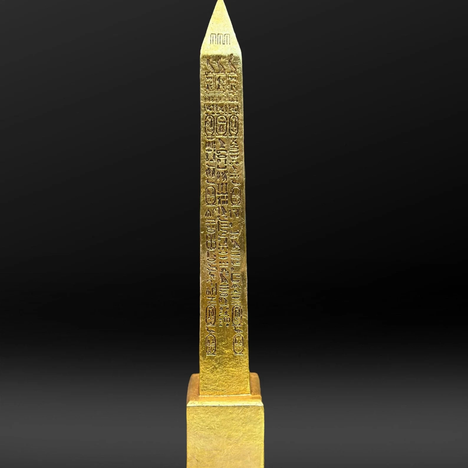 Pharaonic Obelisk Statue Antiques Hieroglyphics Rare Ancient Egyptian BC Antique