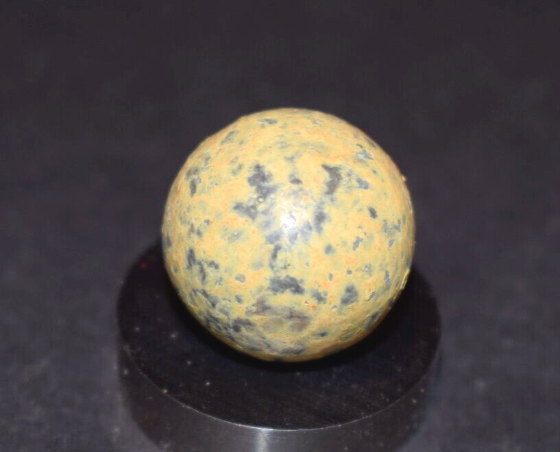 Victorina Civil War Era 1800's Birds Egg Hard Clay Marble Shooter Size .765 Victorina Civil War Era 1800's Birds Egg Hard Clay Marble Shooter Size .765