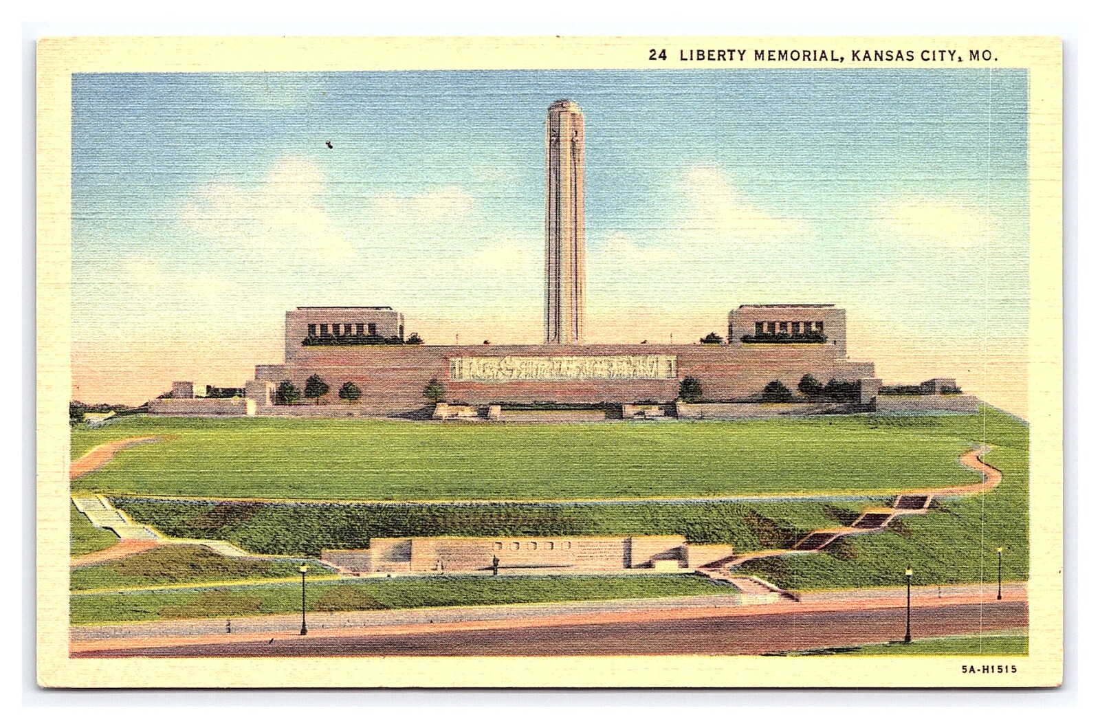 Liberty Memorial  Kansas City MO. Missouri Postcard