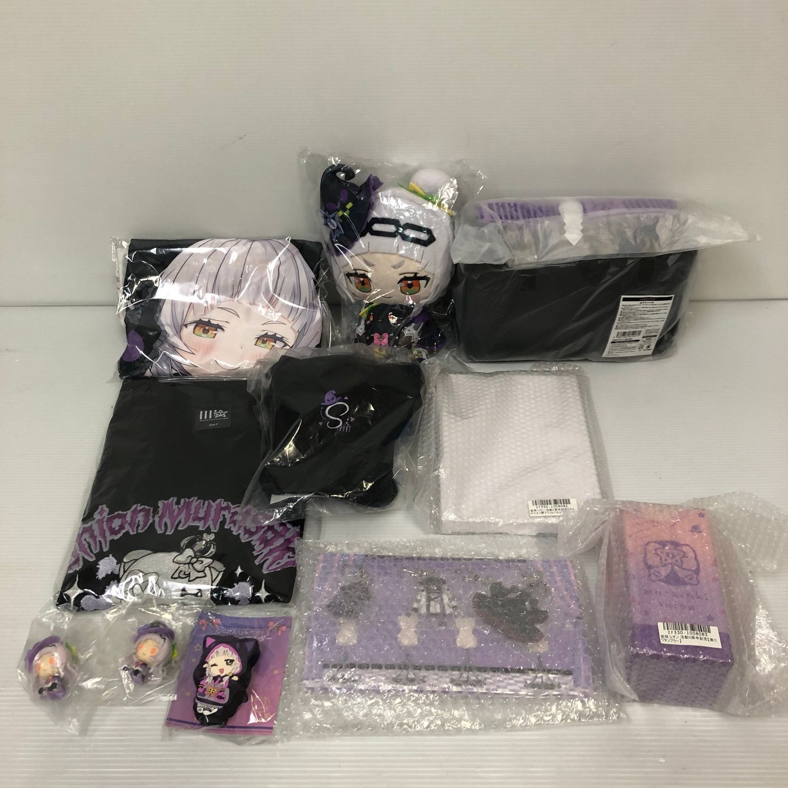 ▲100 Hololive Shion Murasaki Goods Summary Unused Item smvt097804