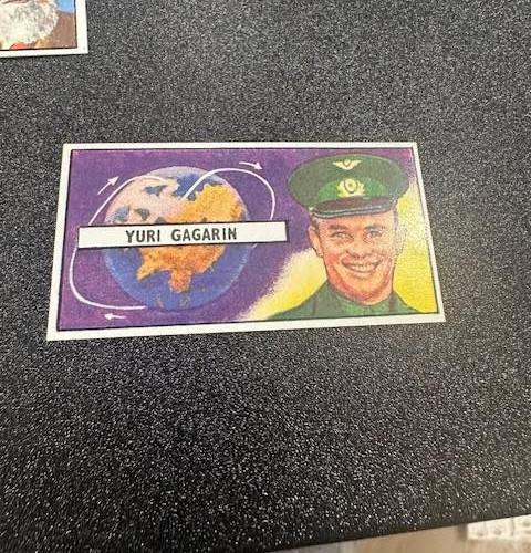 1965 Lyons Maid Famous People Yuri Gagarin #48  MN