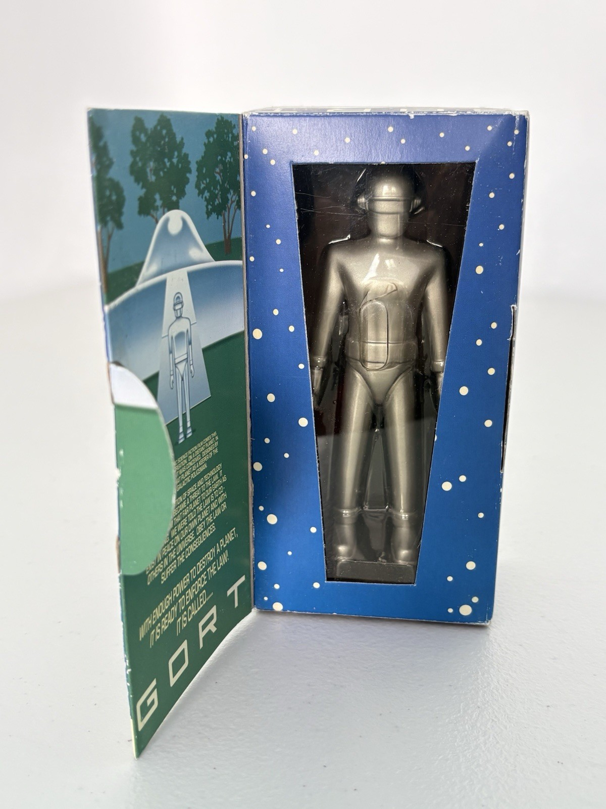 2002 Rocket USA Gort Metal Collectable The Day The Earth Stood Still Figurine
