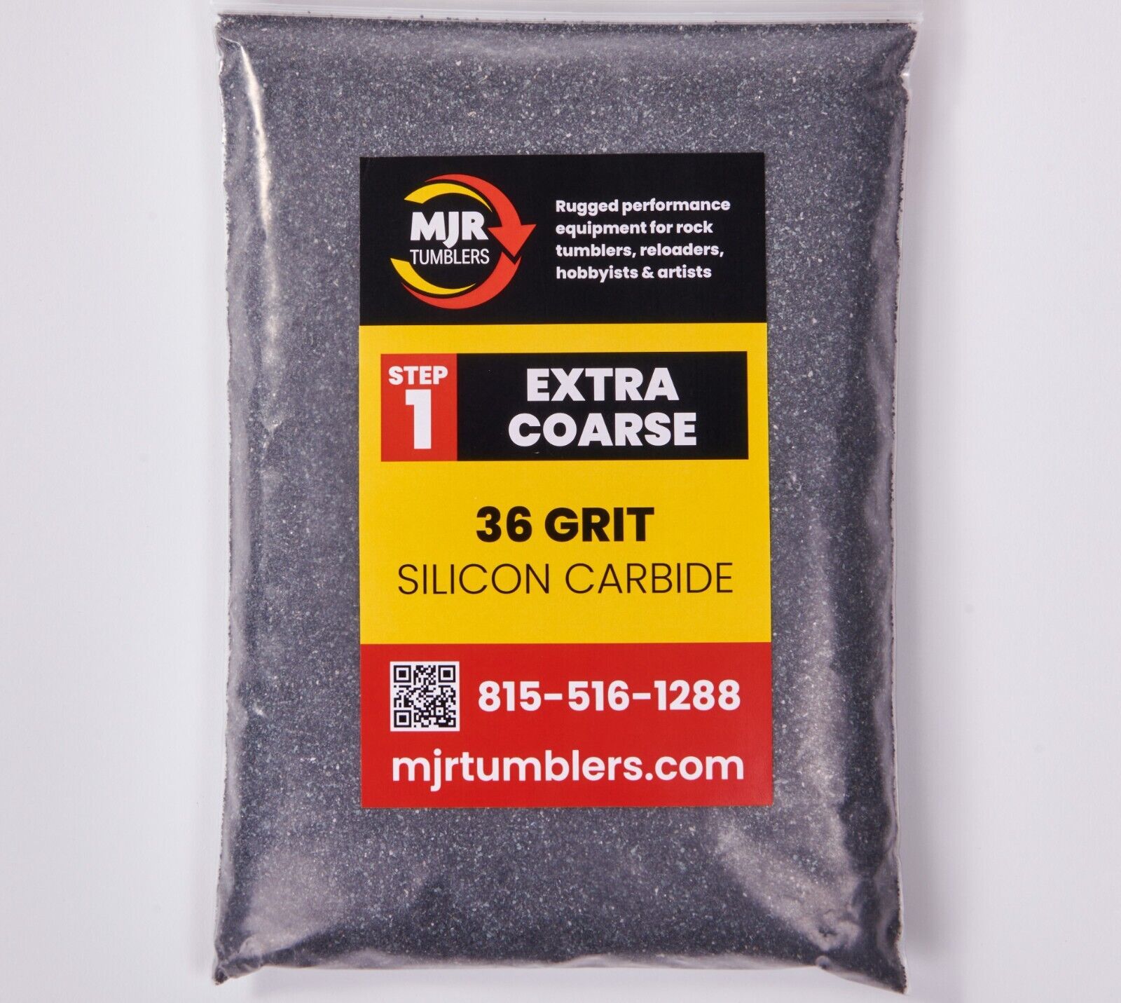 1 lb of 36 Grit Extra Coarse Rock Tumbling Silicon Carbide for Lapidary use